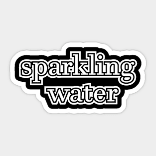 Sparkling Water Sticker